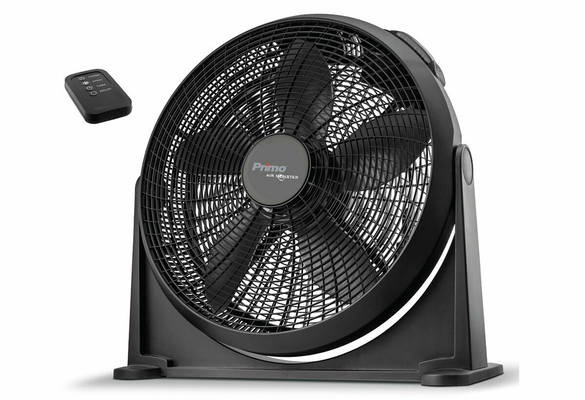 Primo 15880R Ανεμιστήρας Box Fan με Τηλεχειριστήριο 50cm 70W Μαύρο.800559