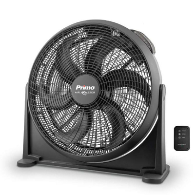 Primo Ανεμιστήρας Box Fan 20'' 50εκ. Airmonster Με Τηλεχειριστήριο Μαύρος