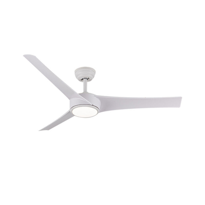 Primo Ανεμιστήρας Οροφής Dc 52'' 132εκ. Με Τηλεχειριστήριο 1Φως Led 3Φτερά Λευκός