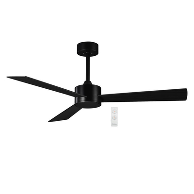 Primo Ανεμιστήρας Οροφής 52'' 130CM PRCF-80618 Μαύρος 3Φτερά Με Τηλεχειριστήριο