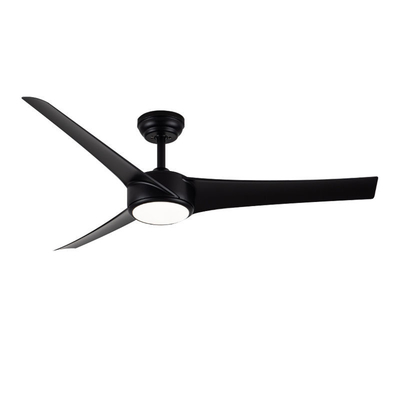 Primo Ανεμιστήρας Οροφής PRCF-80675 DC 52'' 132εκ. Με Τηλεχειριστήριο 1Φως LED 3Φτερά Μαύρος