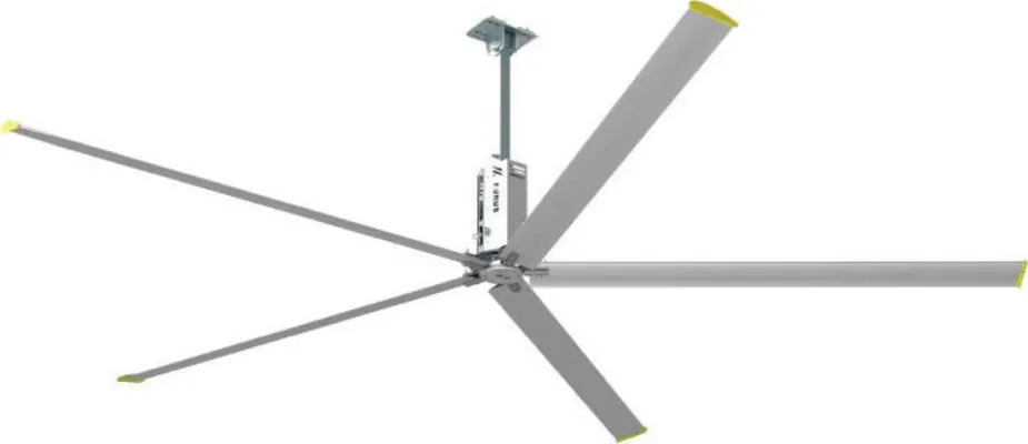Primo HVLS-D6BAA61 Βιομηχανικός Ανεμιστήρας Οροφής Eurus II 1.5KWatt