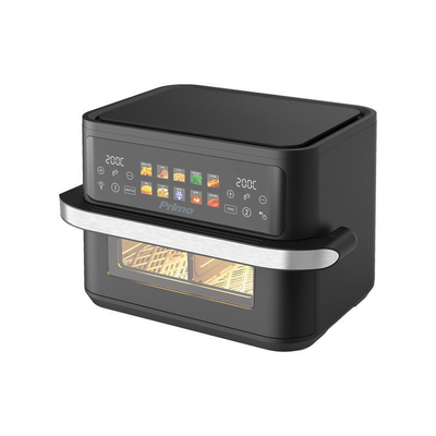 Primo PRAF-40530 Air Fryer με Διπλό Αποσπώμενο Κάδο 11lt Μαύρο