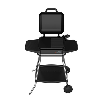Primo PRBQ-40499 Επιδαπέδια Ηλεκτρική Ψησταριά Λείας και Αυλακωτής Πλάκας 3050W με Καπάκι και Ρυθμιζόμενο Θερμοστάτη 41.8x37.3εκ.