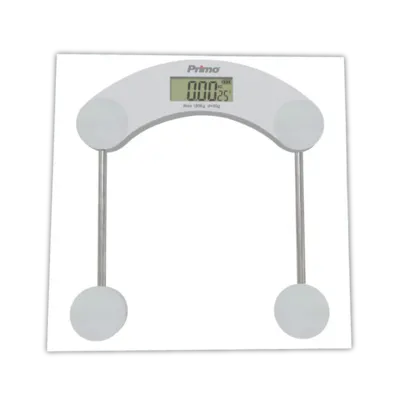 Primo PRBS-40455 180Kg Υάλινη Γκρι Ζυγαριά Σώματος