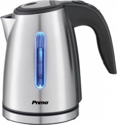 Primo PRCK-40308 Βραστήρας 1.0L 1630W Με εσωτερικό φωτισμό LED Ανοξείδωτος