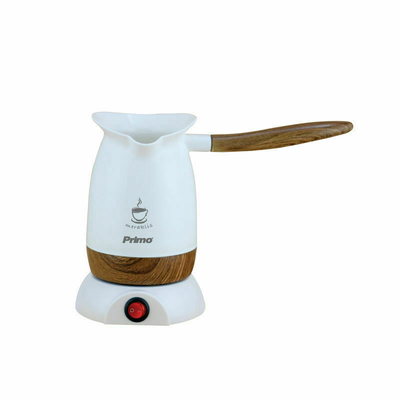 Primo PRCP-40380 Ηλεκτρικό Μπρίκι 800W με Χωρητικότητα 220ml Λευκό