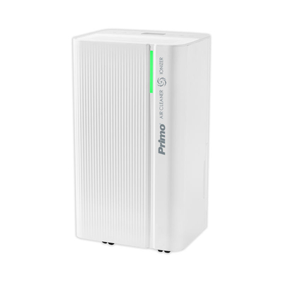 Primo  PRDH-45020i Αφυγραντήρας 12L Ηλ/νικός R290 Με Χρωματική 'Ενδειξη Υγρασίας + Ιονιστή + Φίλτρο Ενεργού 'Ανθρακα Λευκός