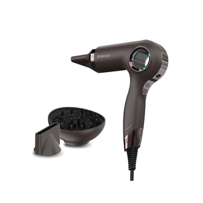 PRIMO PRHD-40534 Σεσουάρ 1800W BLDC Με λειτουργία ιονισμού Chocolate