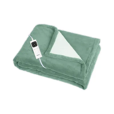 Primo PROB-81136 Ηλεκτρική Κουβέρτα 160x130cm Micro & Teddy Fleece 