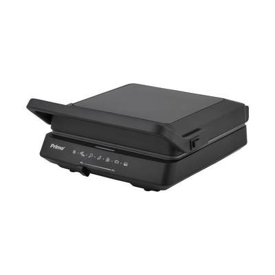 Primo PRPG-40545 Ψηστιέρα Panini 2000W Αποσπώμενες κεραμικές marble πλάκες Μαύρη