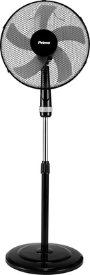 Primo PRSF-80448 Ανεμιστήρας Ορθοστάτης 50W Διαμέτρου 40cm Black/Gray