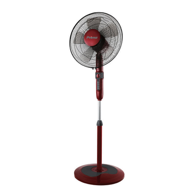 Primo PRSF-80503 Ανεμιστήρας Ορθοστάτης 40cm 60W Κόκκινο-Μαύρο