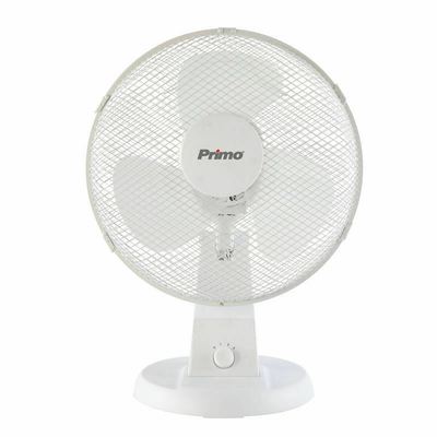 Primo PRTF-80546 Ανεμιστήρας Επιτραπέζιος 12'' 30εκ. Λευκός