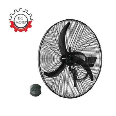 Primo PRWF-80561 Επαγγελματικός Ανεμιστήρας Τοίχου 110W Διαμέτρου 65cm με Τηλεχειριστήριο