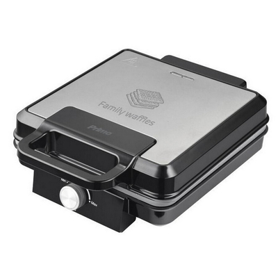Primo PRWM-40548 Βαφλιέρα 4 θέσεων 1500W κεραμικές marble πλάκες Inox/Μαύρη