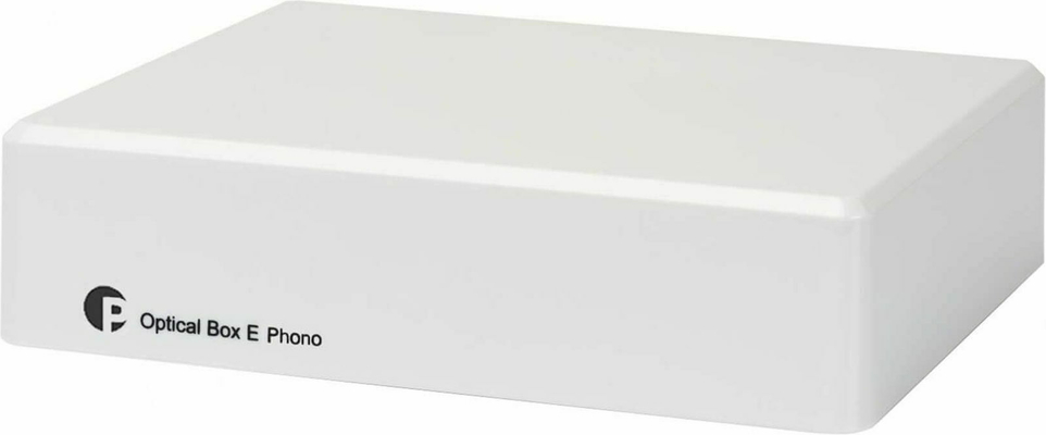 Pro-Ject Audio Optical Box E Phono Preamp (White)