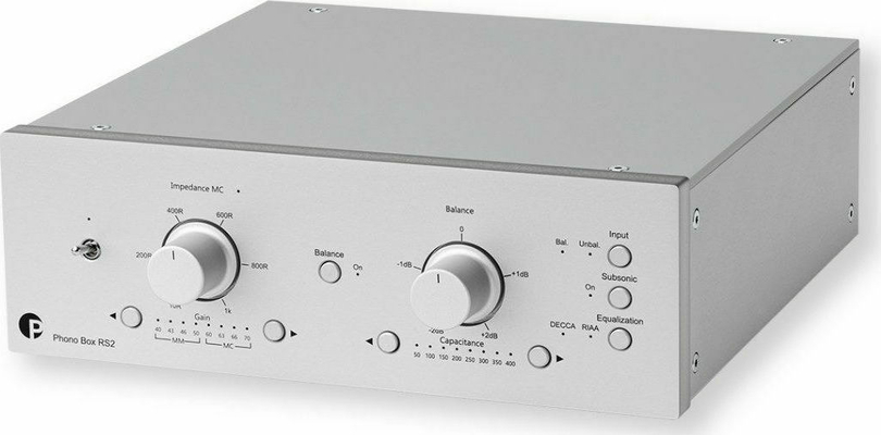 Pro-Ject Audio Phono Box RS 2 Phono Preamp Ασημί