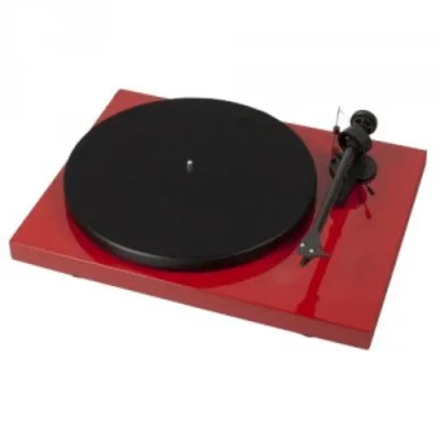 PRO-JECT DEBUT CARBON Phono USB DC (Red) + Ortofon OM10E