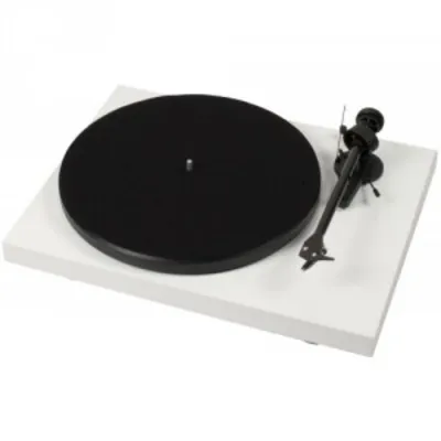 PRO-JECT DEBUT CARBON Phono USB DC (White) + Ortofon OM10E
