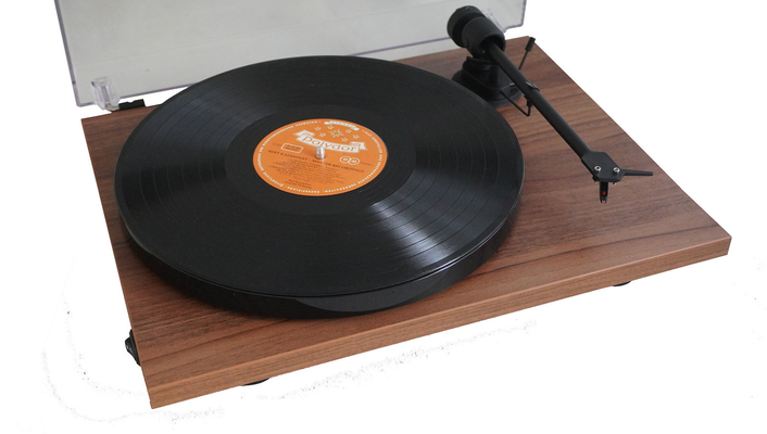 Pro-Ject E1 Phono Πικάπ με Προενίσχυση (Walnut)