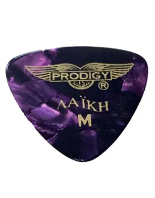 PRODIGY Πέννες Μπουζουκιού - Τζουρά - Μπαγλαμα Λαϊκή Medium Purple Pearl   (Σετ 12τμχ)