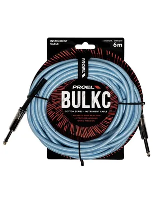 PROEL BULK-100-CLU-6 BL Καλώδιο Καρφί-Καρφί 6m
