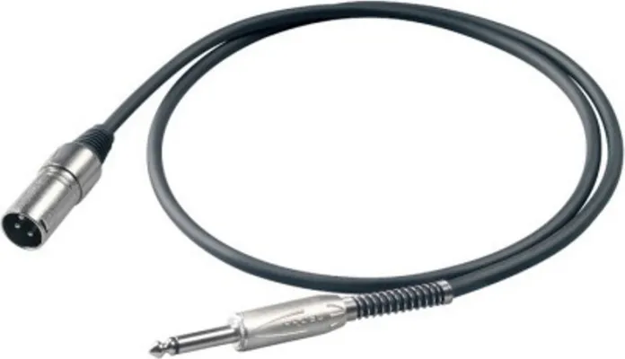 Proel Cable XLR male - 6.3mm male 5m (BULK220LU5)