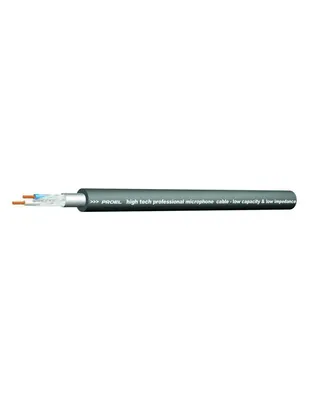 PROEL HPC280 Καλώδιο Μικροφώνου Μαύρο 2 x 0,34 mm2