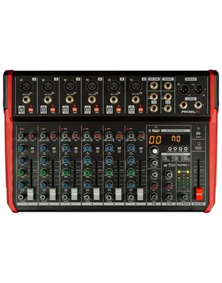 PROEL Playmix10 Κονσόλα 6 Mic-2 ST USB Βluetooth