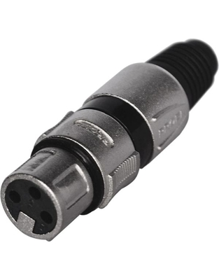 PROEL XLR-3FVPROBK XLR-3 Θηλυκό Καλωδίου