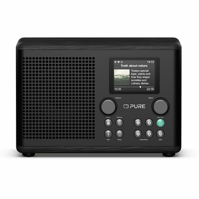 PURE Classic H4i Black Ash Δυκτιακό Ραδιόφωνο / DAB+ και Bluetooth