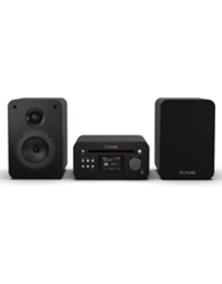 PURE Classic Stereo Mini Ολοκληρωμένο Ηχοσύστημα Bluetooth Μαύρο