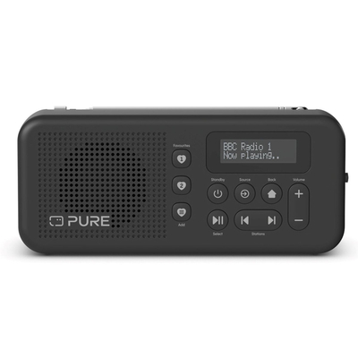 PURE Elan Move φορητό ψηφιακό ραδιόφωνο με DAB+ και Bluetooth, Μαύρο