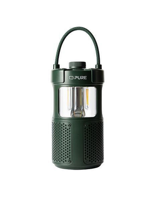 PURE WOODLAND GLOW Aδιάβροχο φορητό ηχείο Bluetooth και φωτιστικό