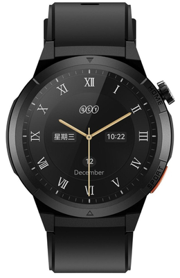 QCY Active GX Watch S12 Black 1,43" AMOLED HD 466x466 Metal Crown & buttons Call HD BT Watch IP68