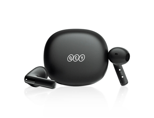 QCY AilyBuds E10 Black Hires Audio LDAC Semi-Ear TWS 4mics ENC 13mm dynamic driver IPX4 35h