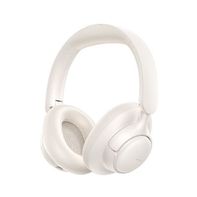 QCY H6 Neo White - Bluetooth 6.0 ANC iOS/Android Call Noise Cancelling Headphones LDAC Battery chang