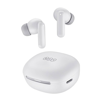 QCY Melobuds N30 (HT16) ANC White - SBC/AAC IPX4 TWS Earbuds w. Natural Transparency Mode & A.I. ENC