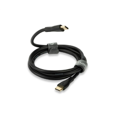 QED QE8224 Connect USB C(M)-C(M) 0.15, (Black)