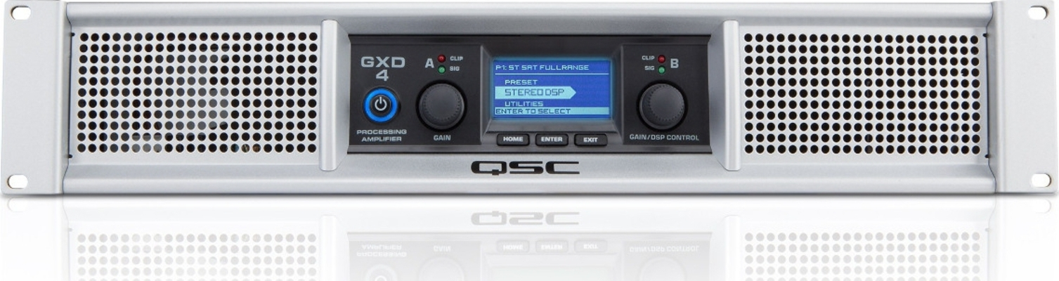QSC GXD-4 Τελικός Ενισχυτής PA 2 Καναλιών 600W/4Ω 400W/8Ω