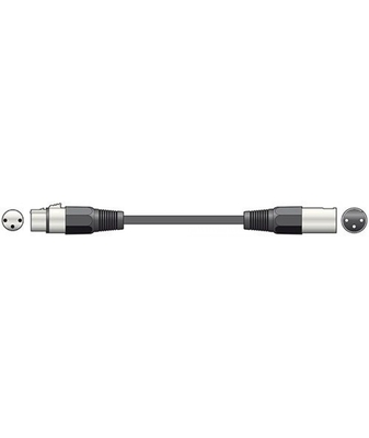 Qtx 190.081UK Καλώδιο σύνδεσης XLR θηλυκό - XLR αρσενικό 3.0m (Τεμάχιο)