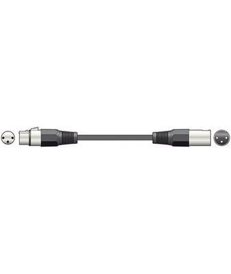 Qtx 190.082UK Καλώδιο Μικροφώνου XLR Θηλυκό - XLR Αρσενικό 6m (Τεμάχιο)