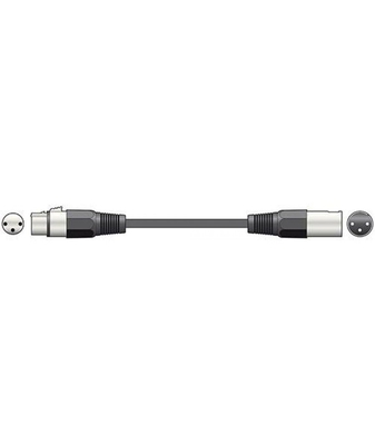 Qtx 190.083UK Καλώδιο σύνδεσης XLR θηλυκό - XLR αρσενικό 12m (Τεμάχιο)