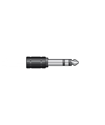Qtx 757.873UK Αντάπτορας 3.5mm Stereo Jack – 6.3mm Stereo Jack (Τεμάχιο)