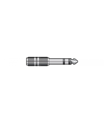 Qtx 757.882UK Αντάπτορας 6.3mm Stereo Jack – 3.5mm Stereo Jack Nickel (Τεμάχιο)