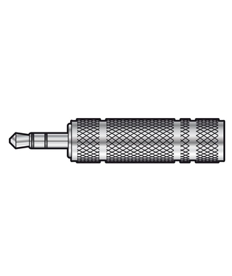 Qtx 759.013UK Αντάπτορας 3.5mm Stereo Jack Υποδοχή – Βύσμα (Τεμάχιο)