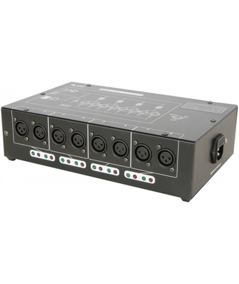 Qtx DMX-D8DMX Booster/Διανομέας 8 Δρόμων (Τεμάχιο)