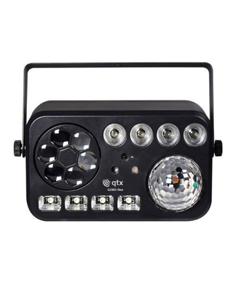 Qtx GOBO Hex: 6-in-1 LED & Laser Effect