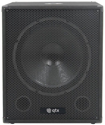 Qtx QT15SA Ενεργό Subwoofer 15" 150W RMS (Τεμάχιο) Black